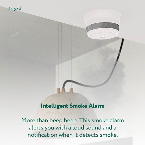 frient Intelligent Smoke Alarm, Zigbee