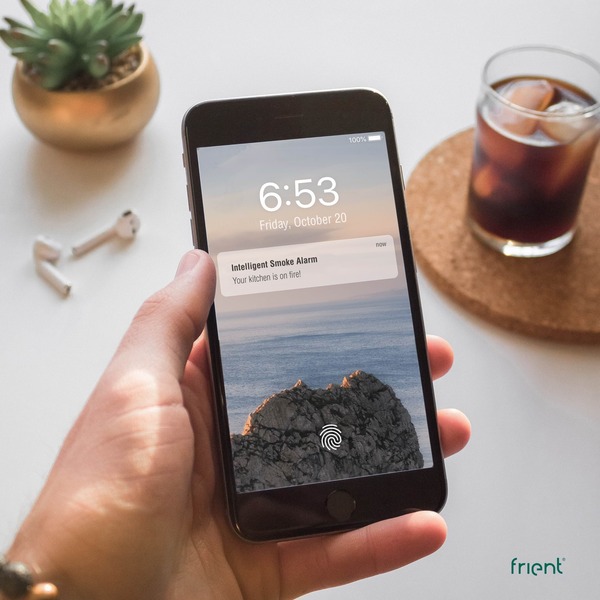 frient Intelligent Smoke Alarm, Zigbee