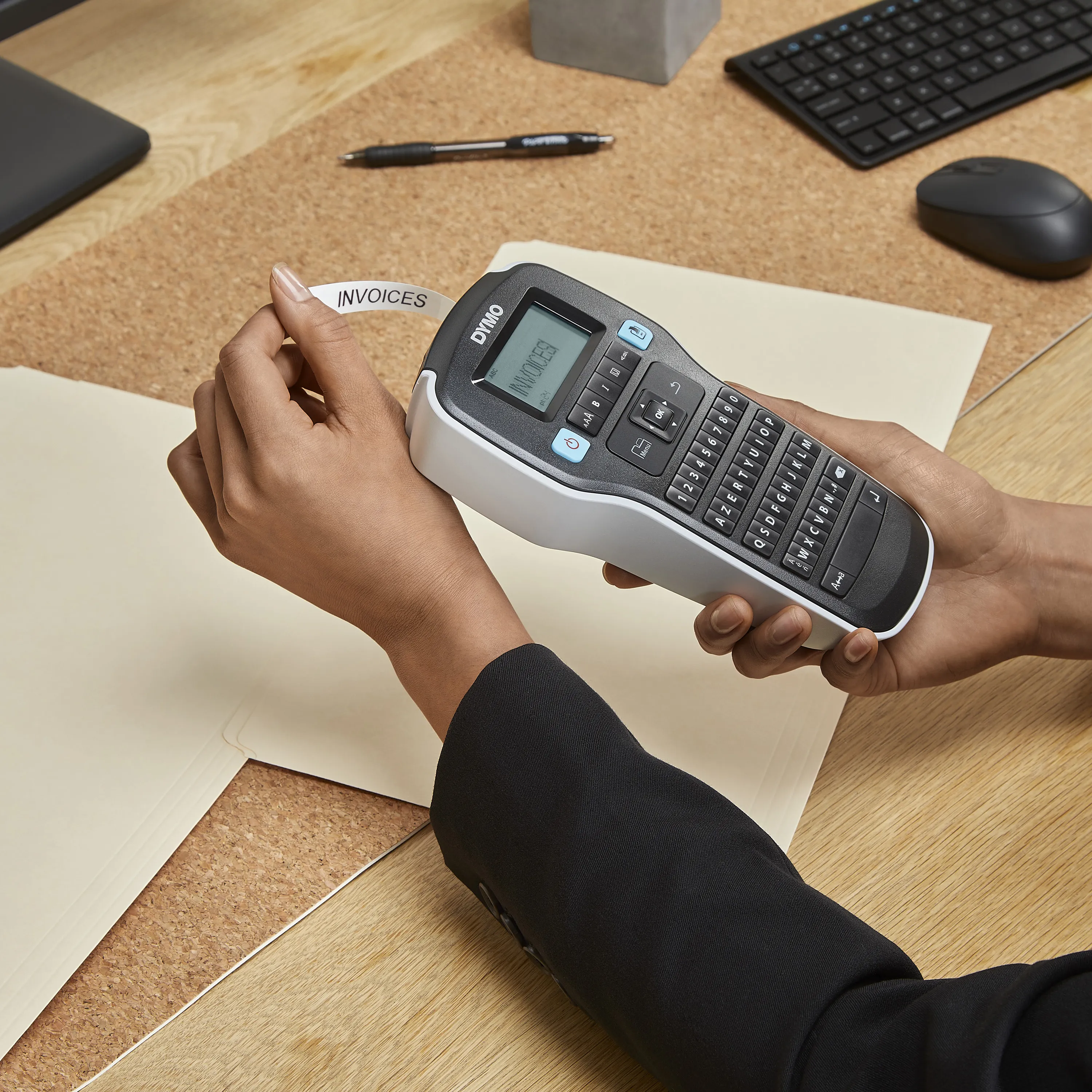 Dymo LabelManager 160 - m&auml;rkmaskin, Value Pack