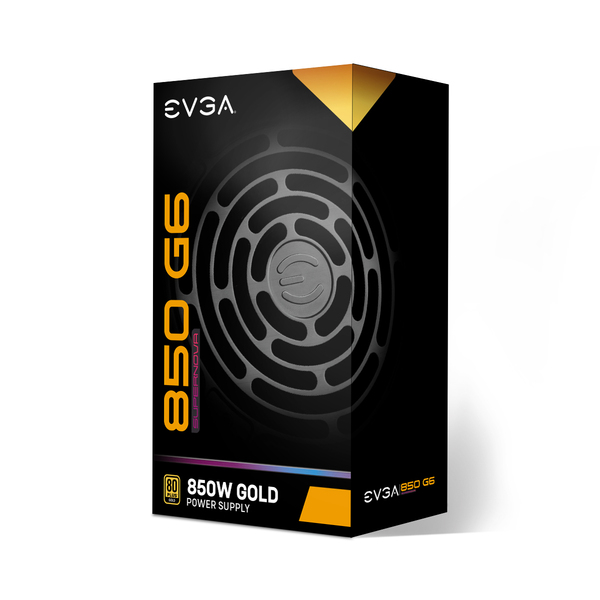 EVGA SuperNova G6 850W - PSU, 80 Plus Gold