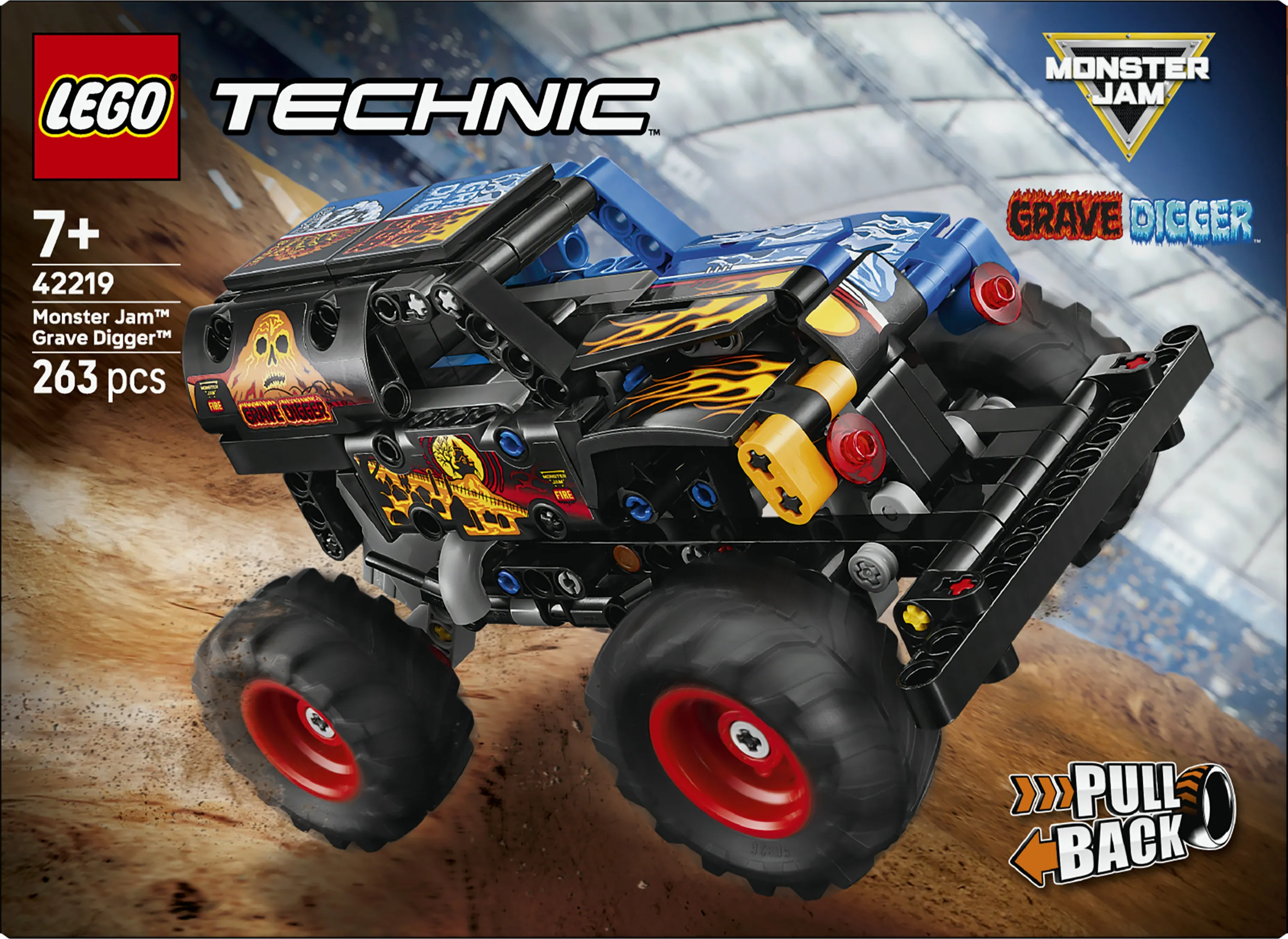 LEGO Technic Monster Jam Grave Digger Fire and Ice 42219