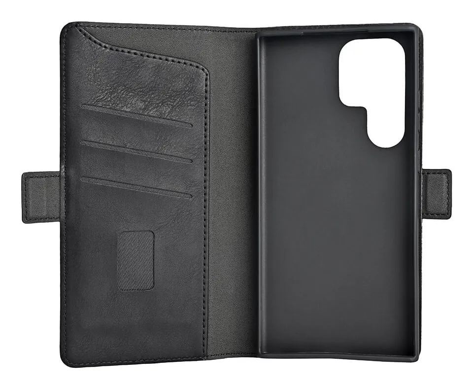 GEAR Wallet, Galaxy S23 Ultra - Wallet Case, Black