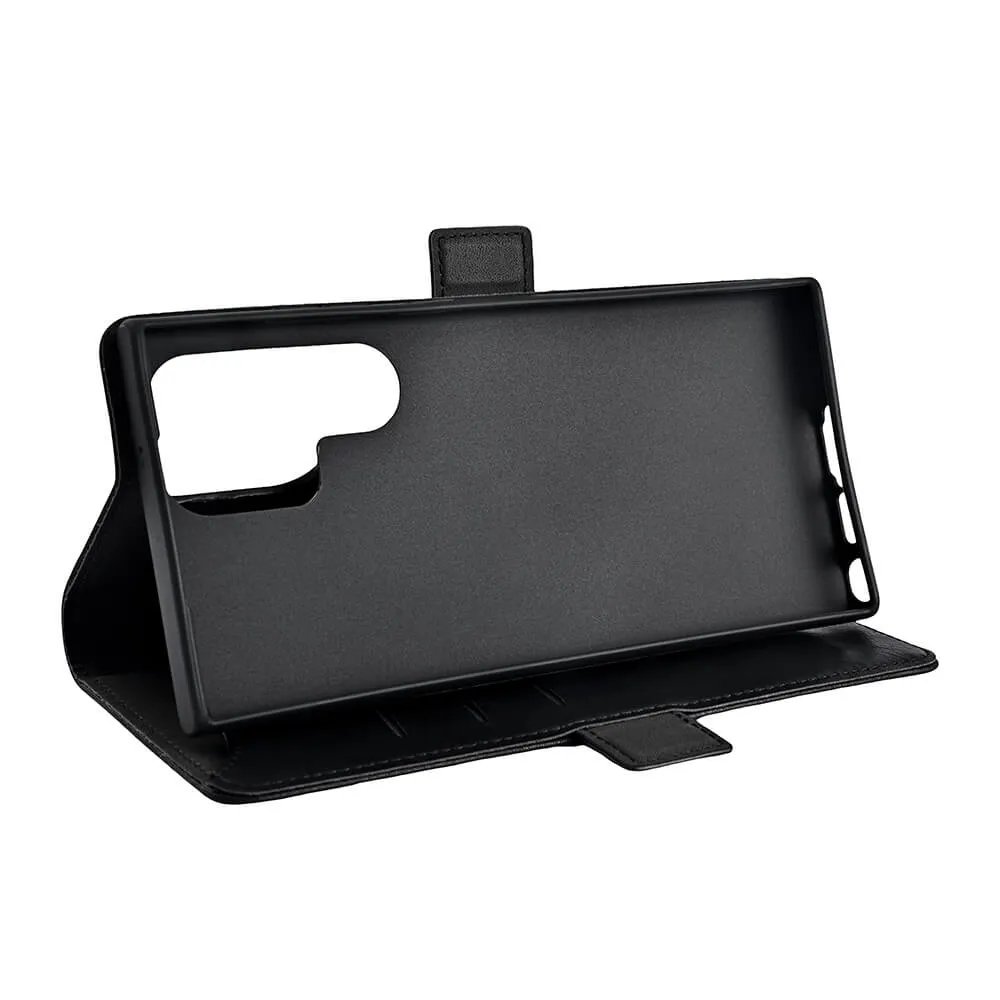 GEAR Wallet, Galaxy S23 Ultra - Wallet Case, Black