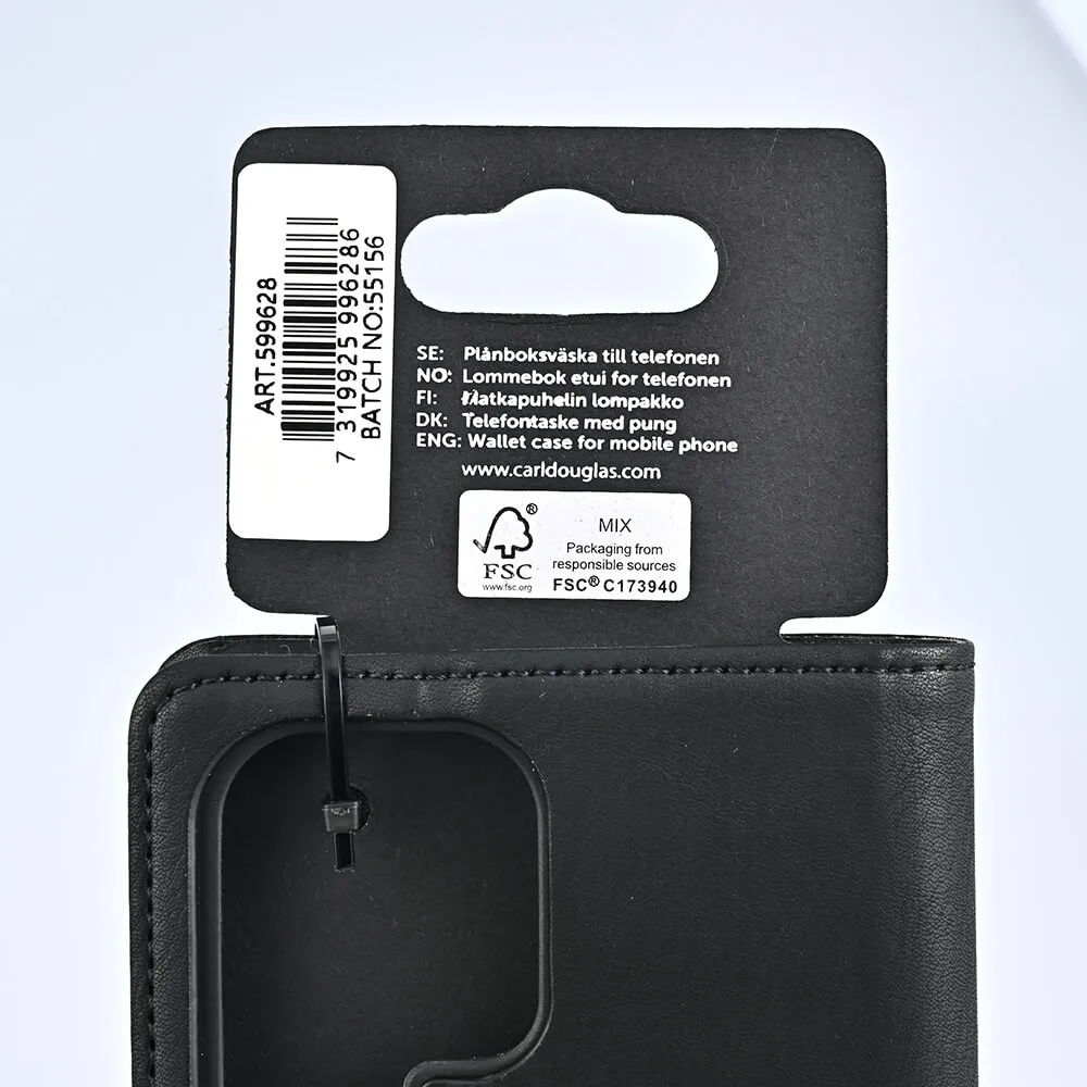 GEAR Wallet, Galaxy S23 Ultra - Wallet Case, Black