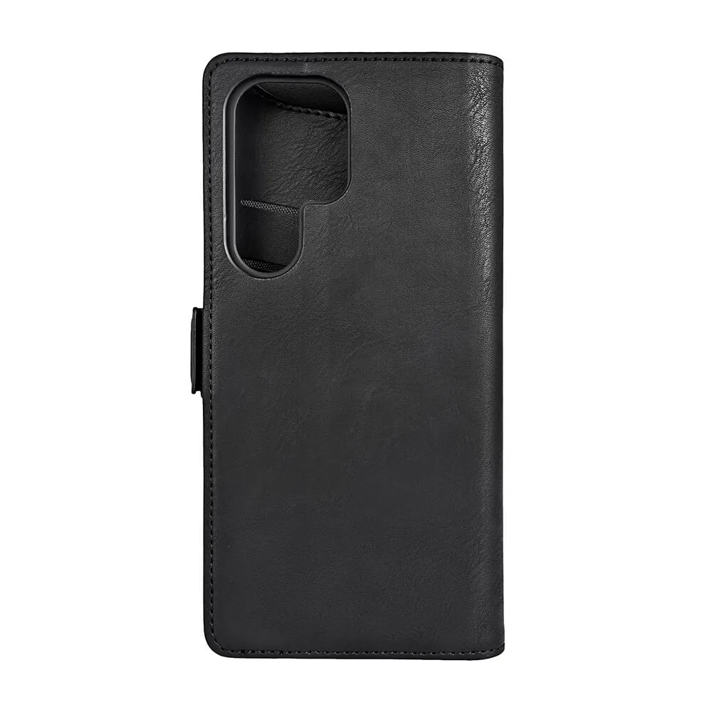 GEAR Wallet, Galaxy S23 Ultra - Wallet Case, Black