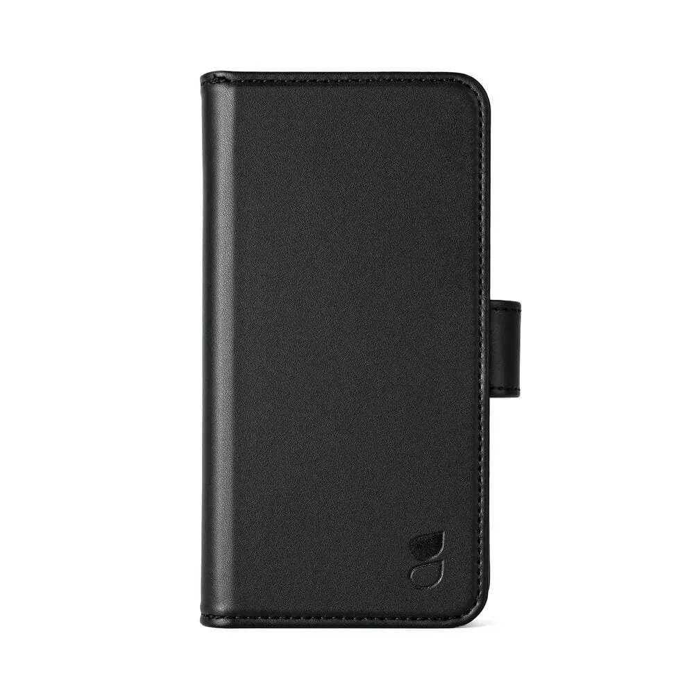 GEAR Wallet 7 Cards, iPhone 11 Pro - 2-in-1 lompakkokotelo, Musta