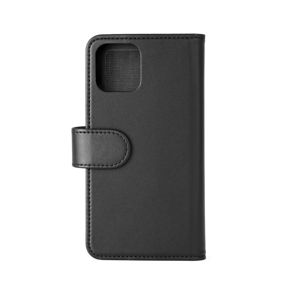 GEAR Wallet 7 Cards, iPhone 11 Pro - 2-in-1 lompakkokotelo, Musta