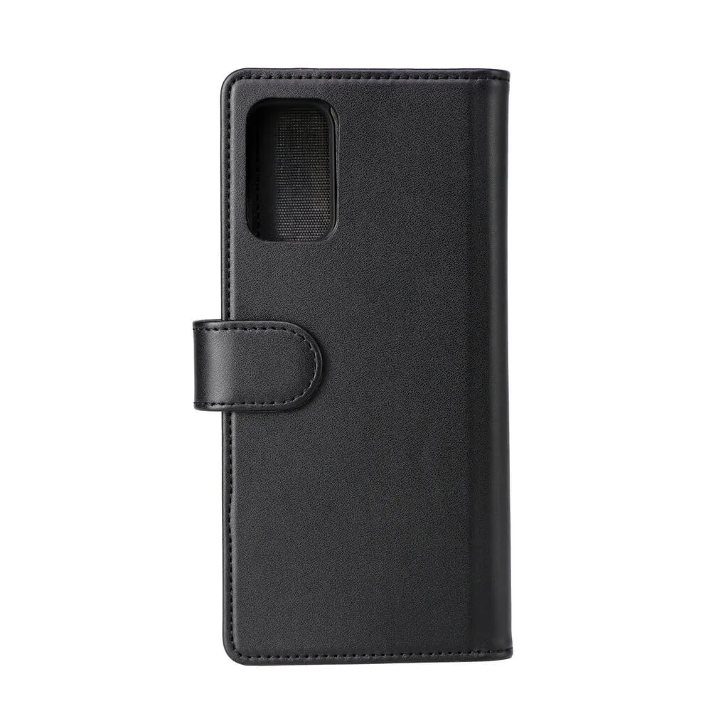 GEAR Wallet 7 Cards, Galaxy S20 Plus - 2-in-1 Wallet Case, Black