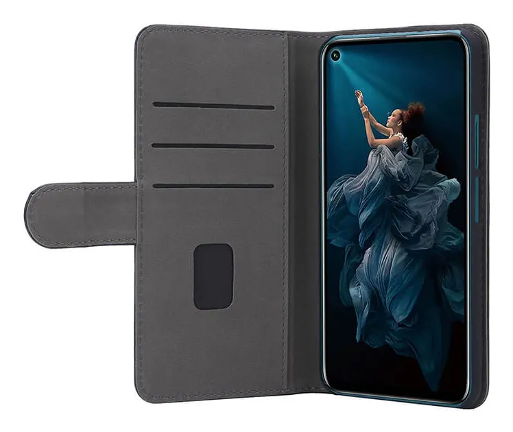 GEAR Wallet, Honor 20 Pro - Wallet Case, Black