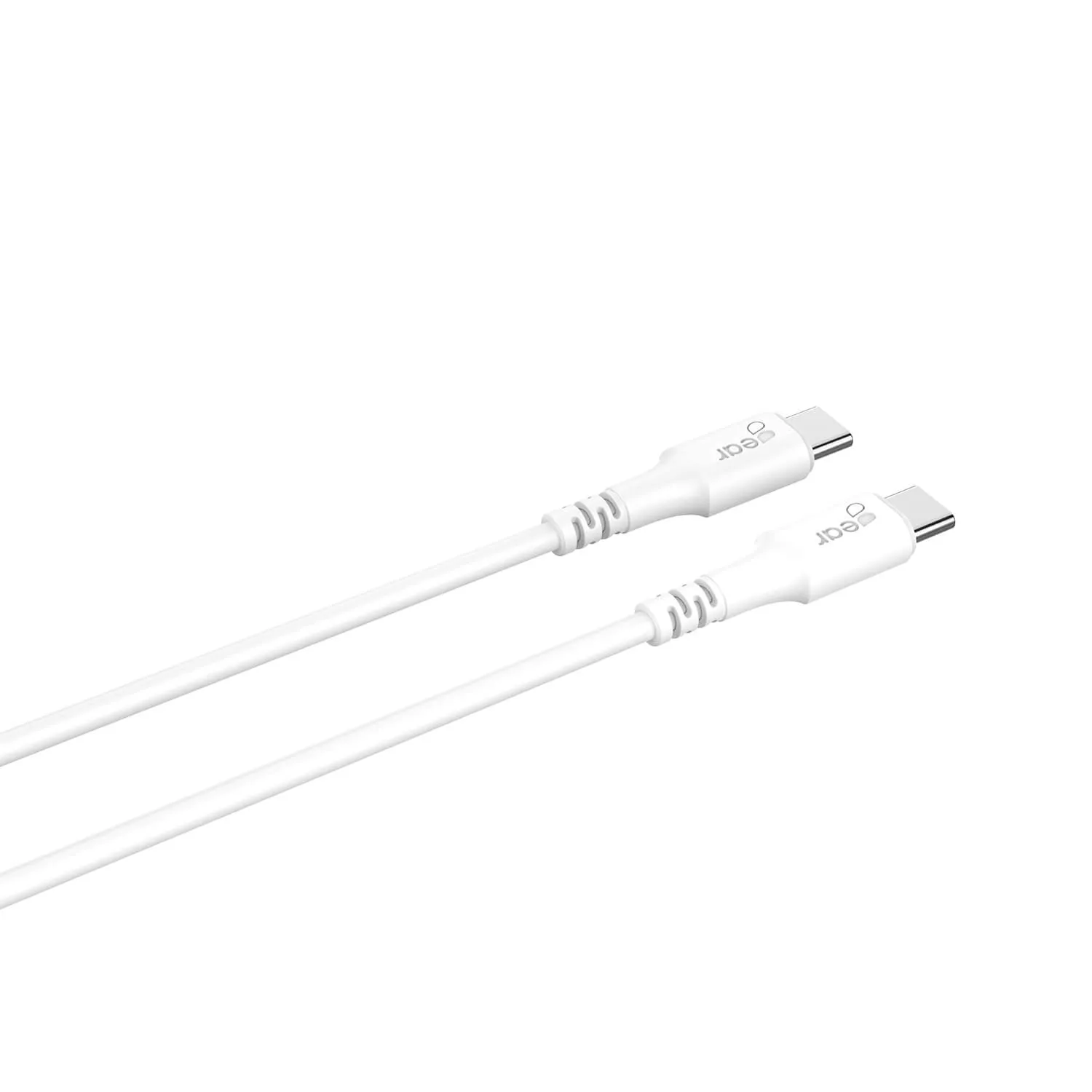 GEAR USB-C kabel, 60 W, 2 m, vit