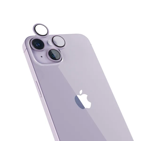 Epico Aluminium Lens, iPhone 14 / 14 Plus - Camera Lens Protector, Purple