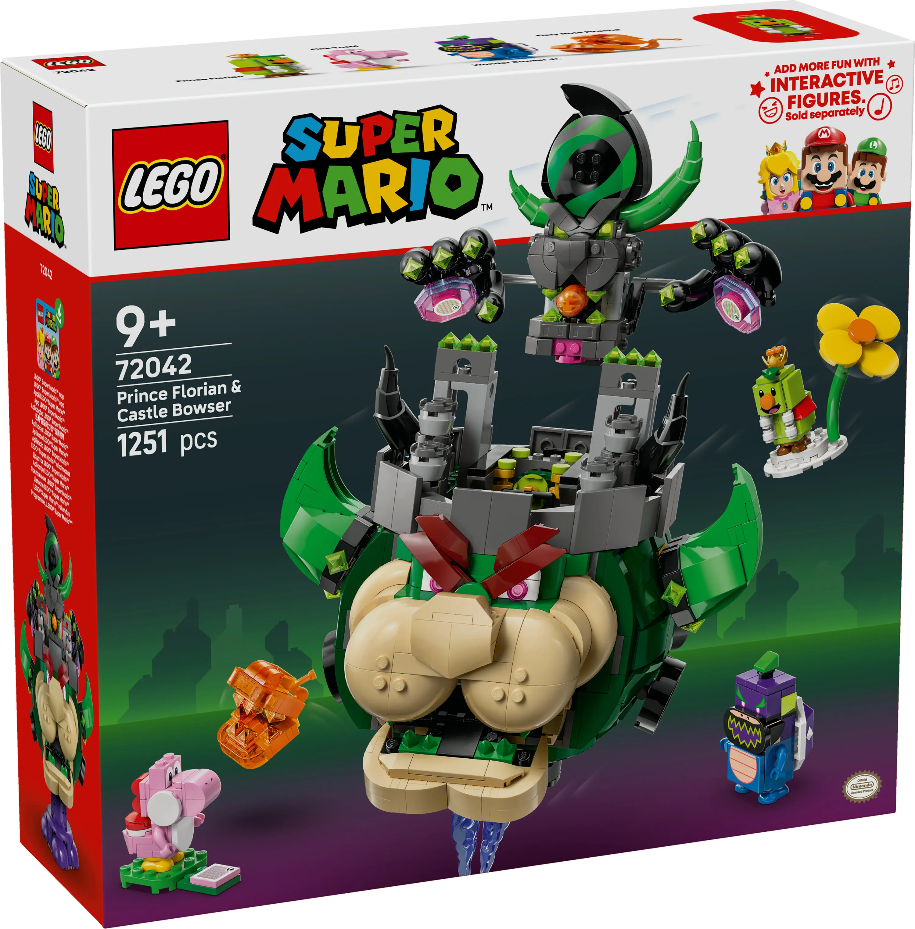LEGO Super Mario Prince Florian ja Castle Bowser 72042