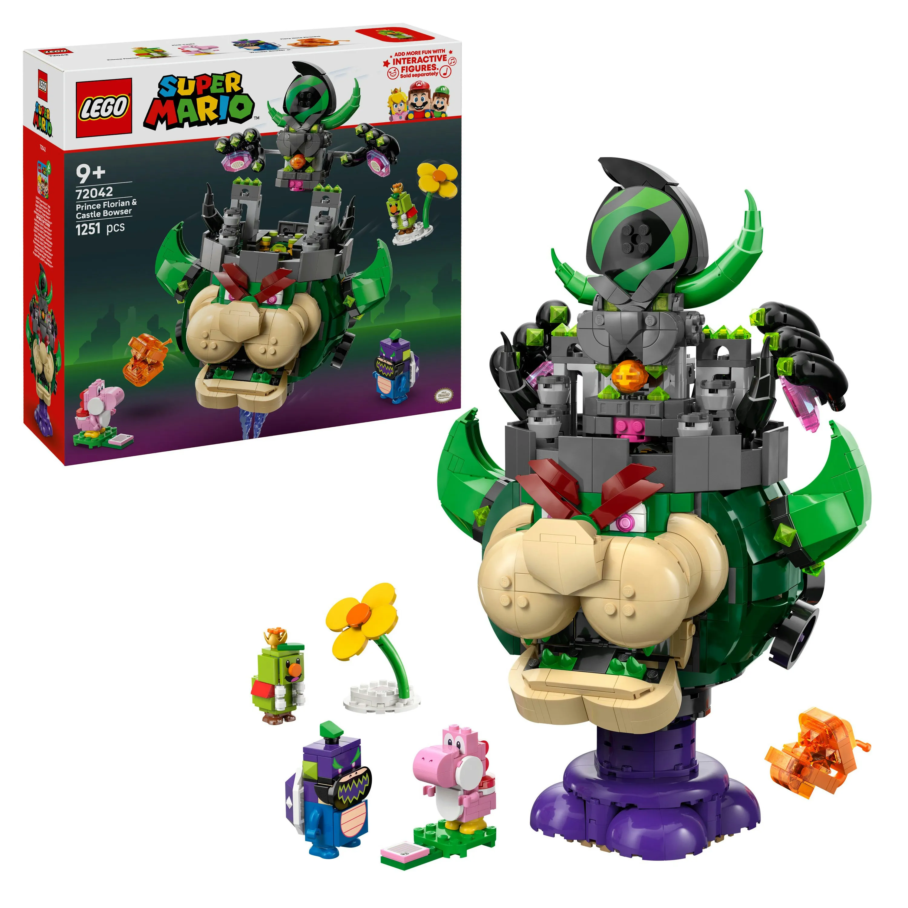 LEGO Super Mario Prince Florian ja Castle Bowser 72042