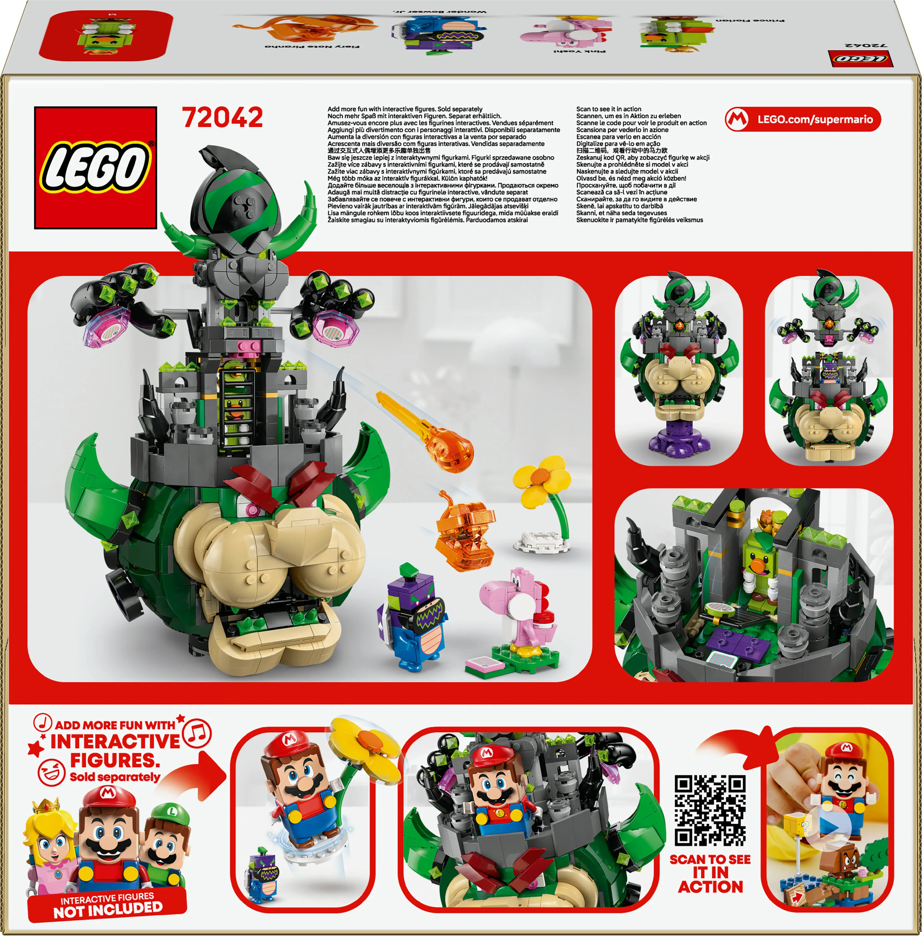 LEGO Super Mario Prince Florian ja Castle Bowser 72042