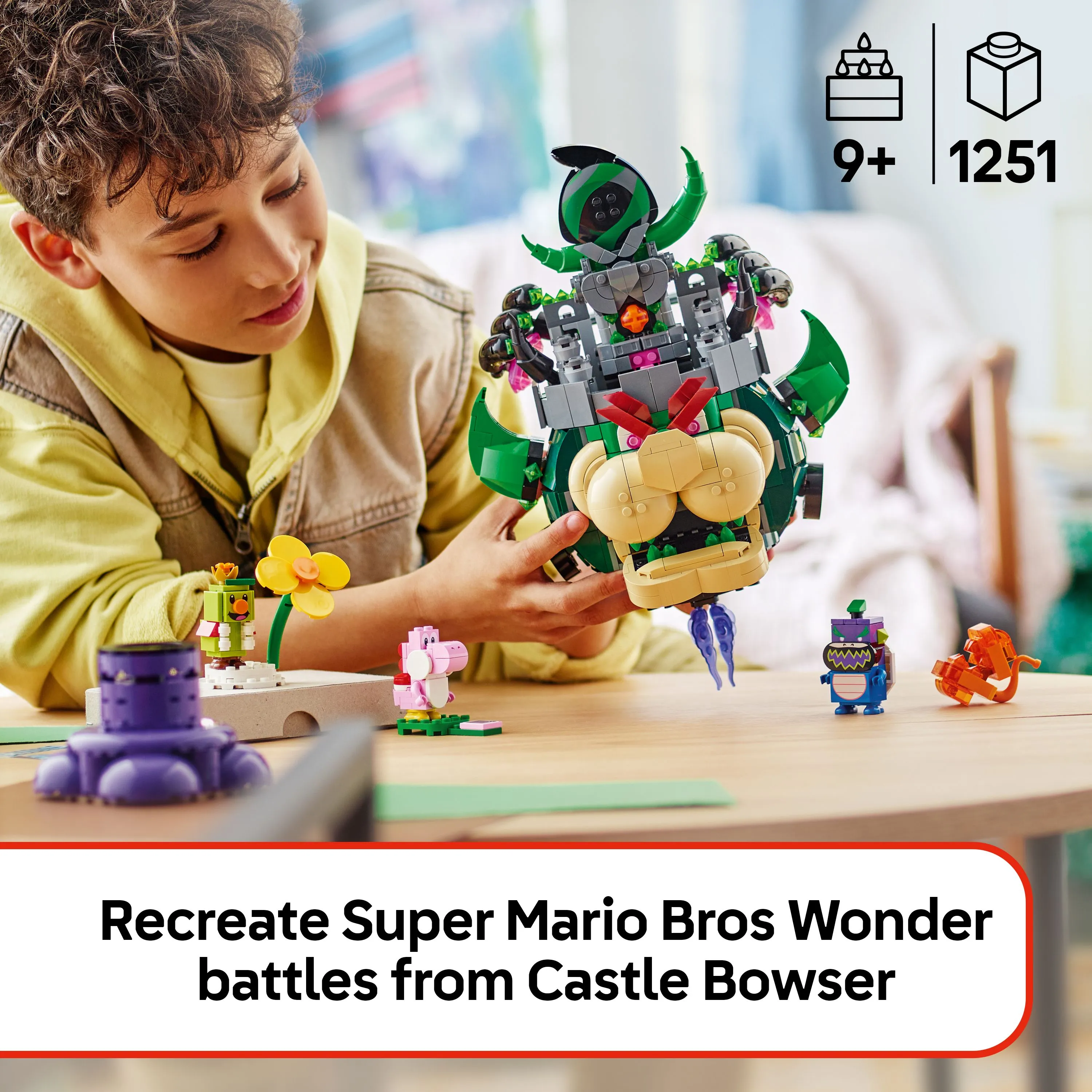 LEGO Super Mario Prince Florian ja Castle Bowser 72042