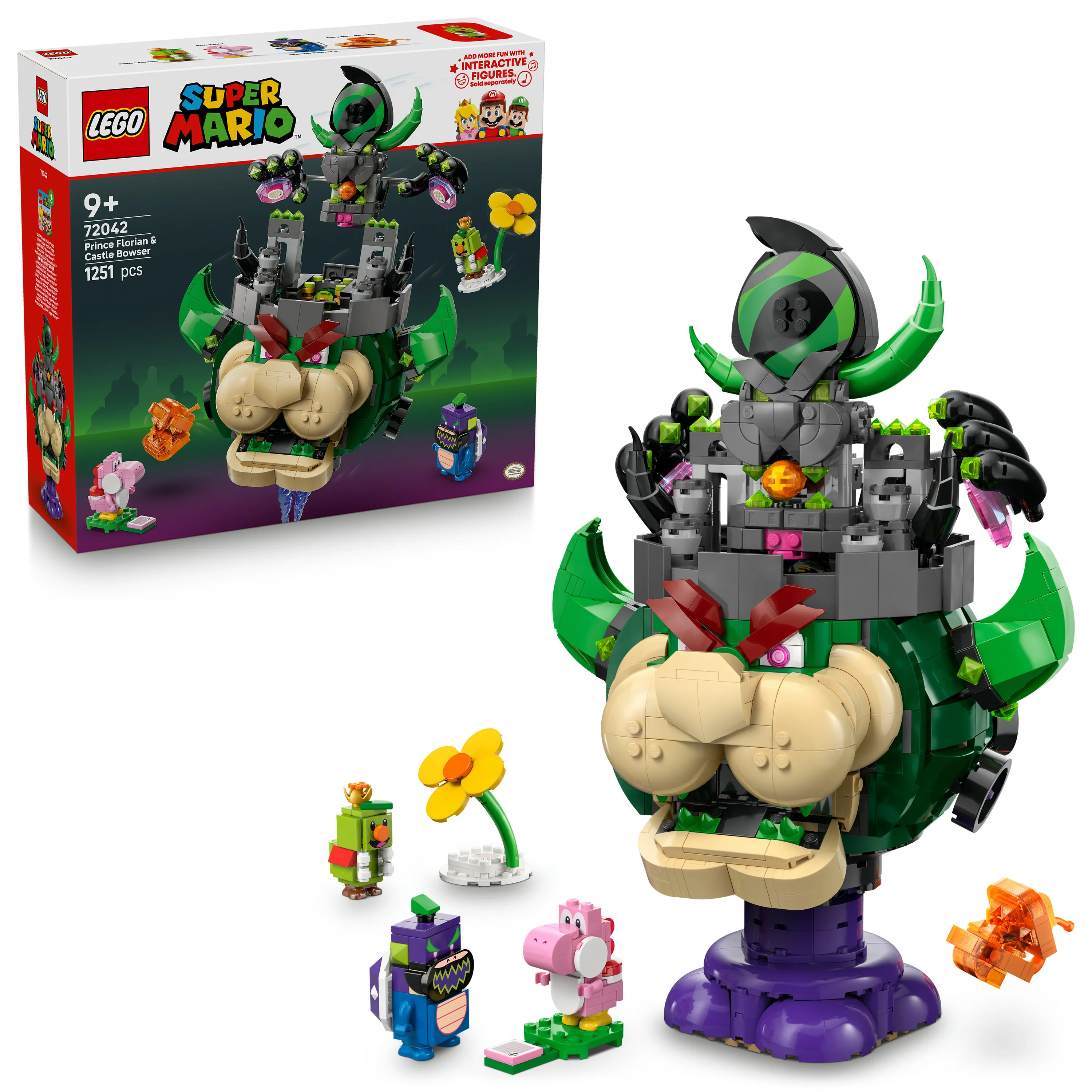 LEGO Super Mario Prince Florian ja Castle Bowser 72042