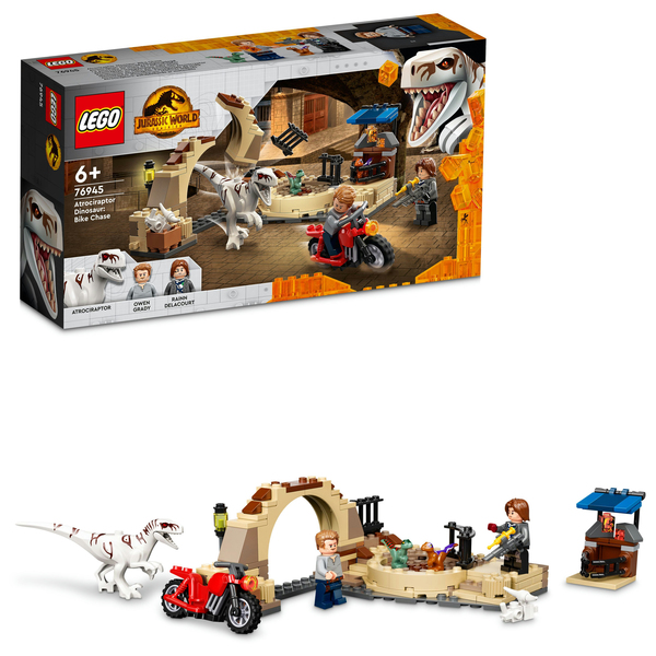Lego Jurassic World - Atrociraptor Cykeljakt 76945