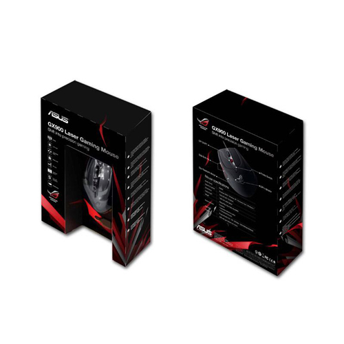 Asus GX950 - gaming mus, Svart