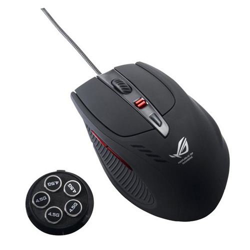 Asus GX950 - gaming mus, Svart