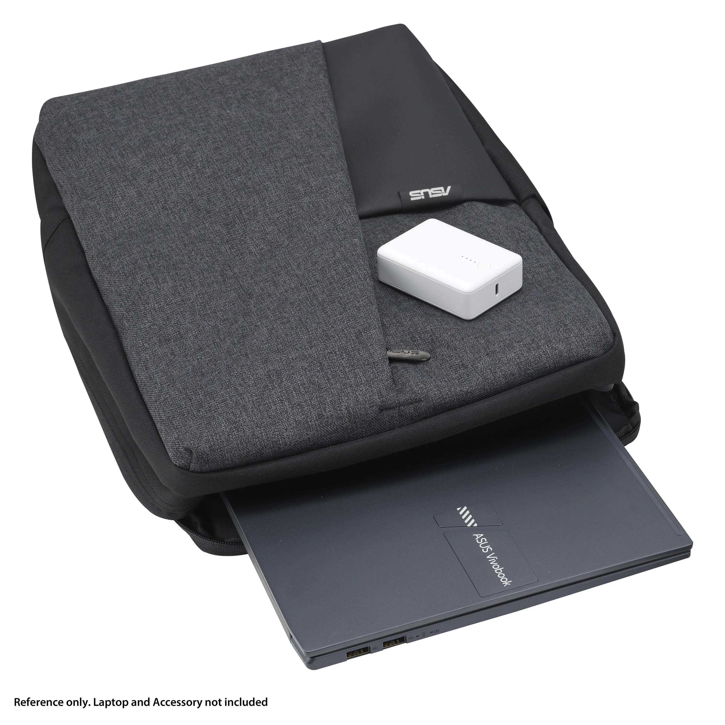 Asus AP4600 - notebook backpack, grey, 17"