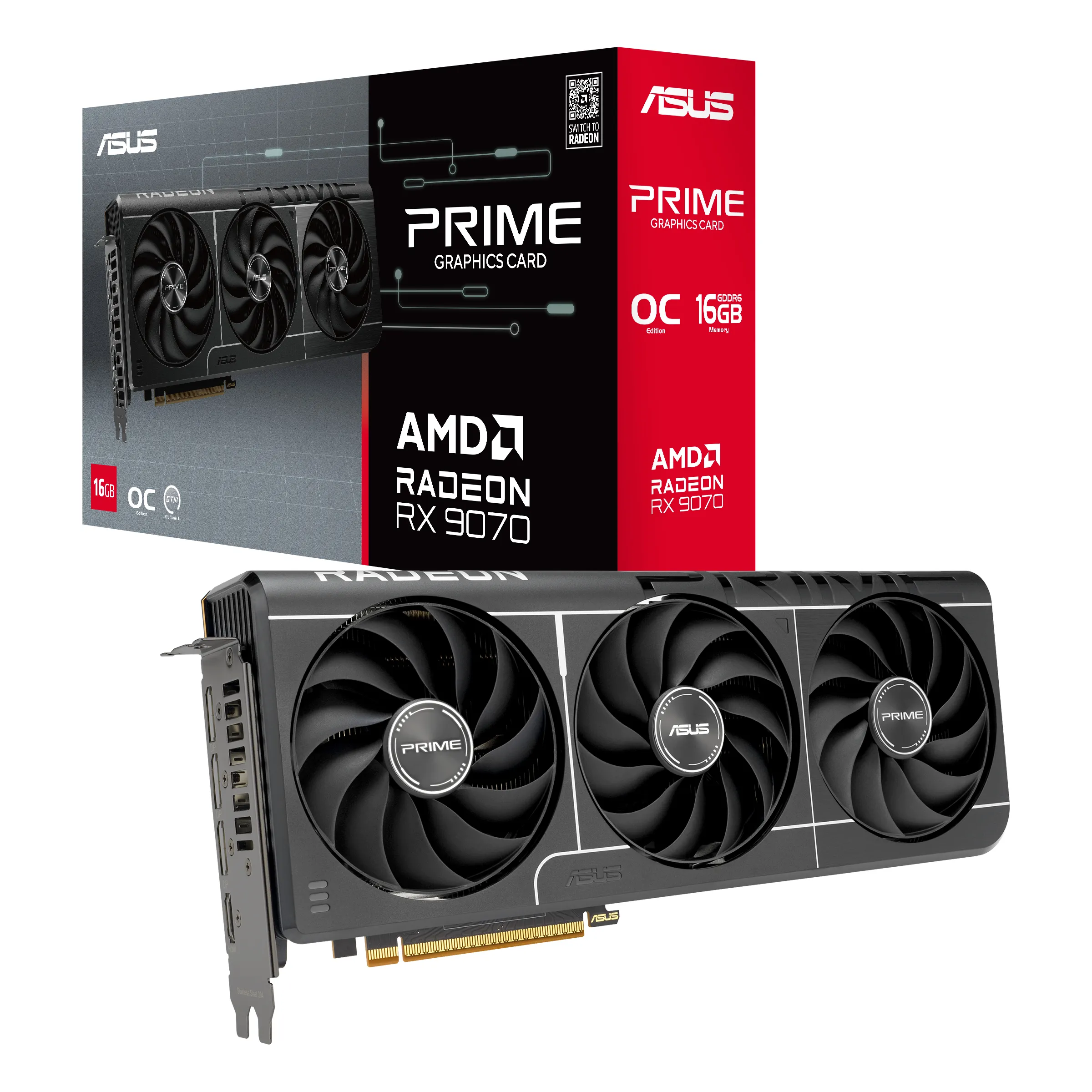 Asus Radeon RX 9070 Evo OC 16GB - Graphics card