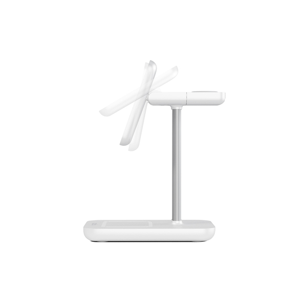 Spello 3in1 magneettinen latausasema (MagSafe yhteensopiva) - valkoinen