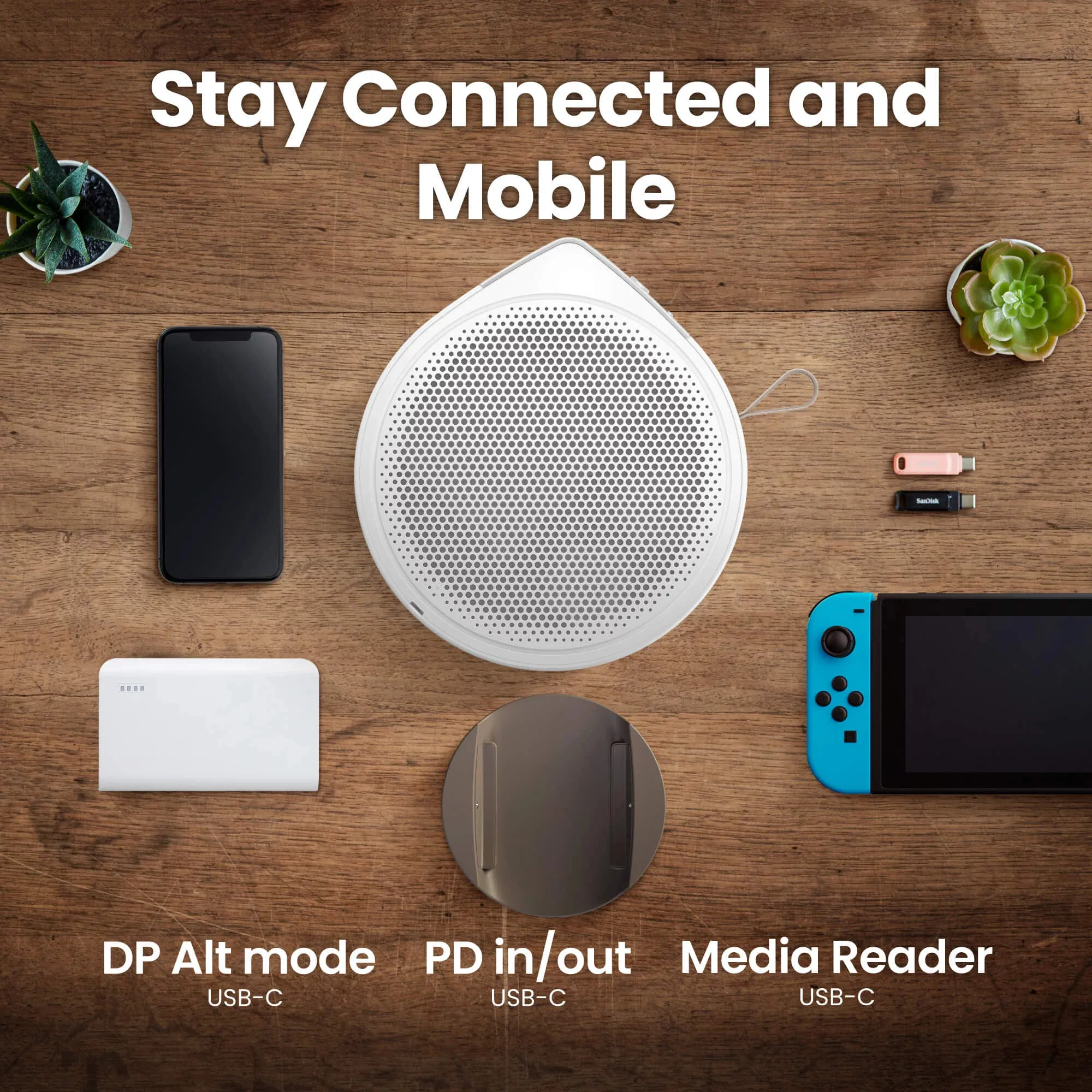 BenQ GV32 Google TV DLP Full HD 500 ANSI lm Portable LED Projector, White