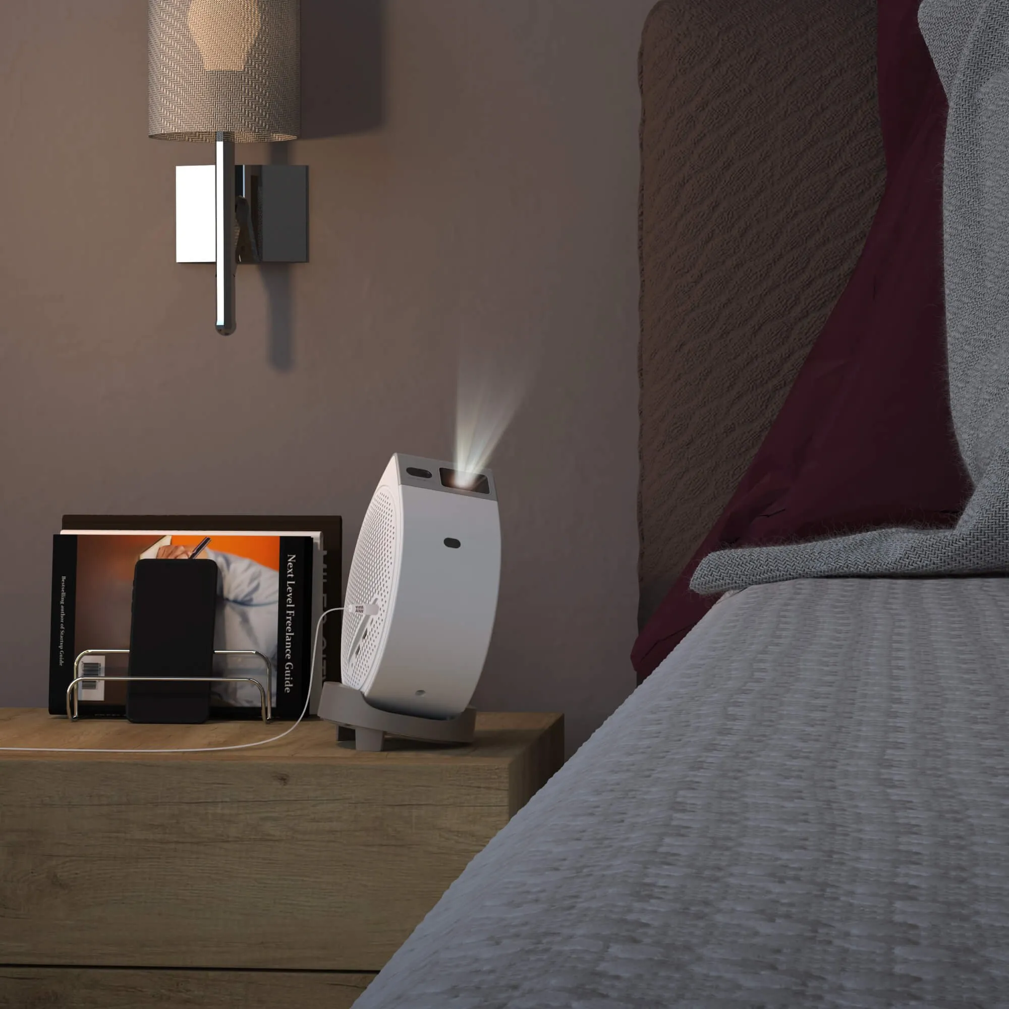 BenQ GV32 Google TV DLP Full HD 500 ANSI lm Portable LED Projector, White