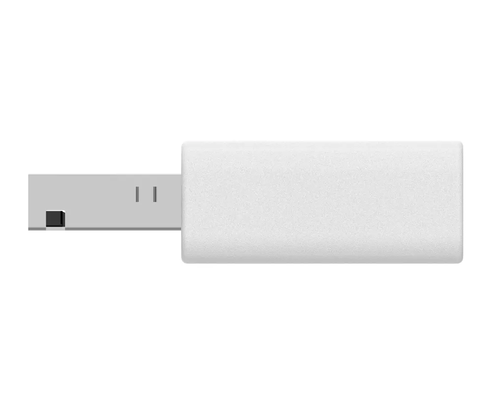 D-Link AC13U - USB-Wi-Fi-sovitin, valkoinen