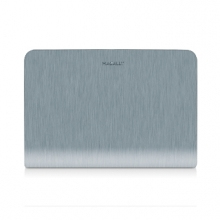 Macally Protective folio case - 13" MacBook Air - Silver