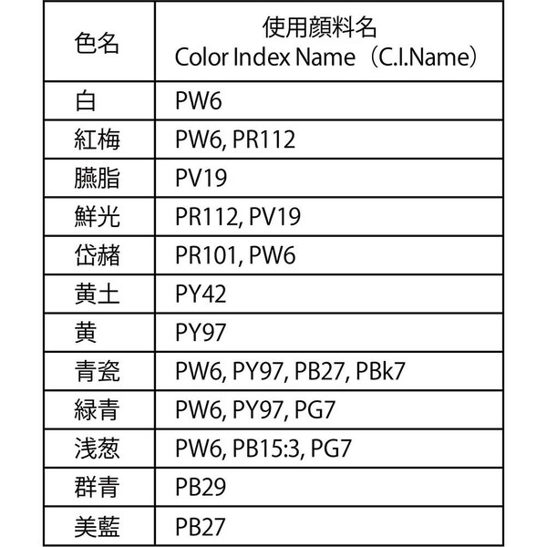 Saiboku Shimbi 14 Ink stick set