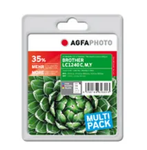 AgfaPhoto LC-1240 Rainbow-Pack ink cartridge kit, 10 ml, Cyan/Magenta/Yellow