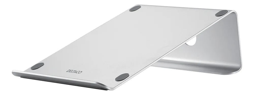 DELTACO Office, Laptop riser, 11"-15",10kg, aluminium