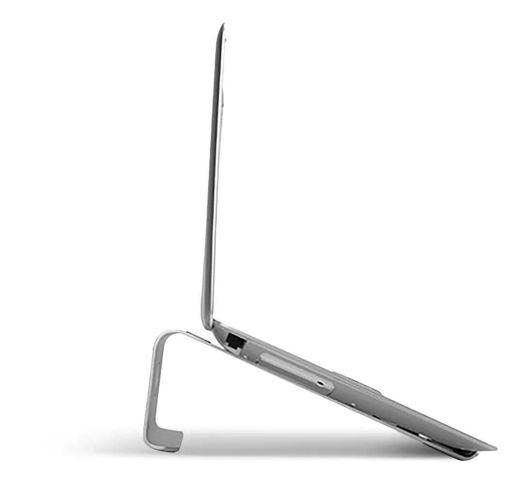 DELTACO Office, Laptop riser, 11"-15",10kg, aluminium