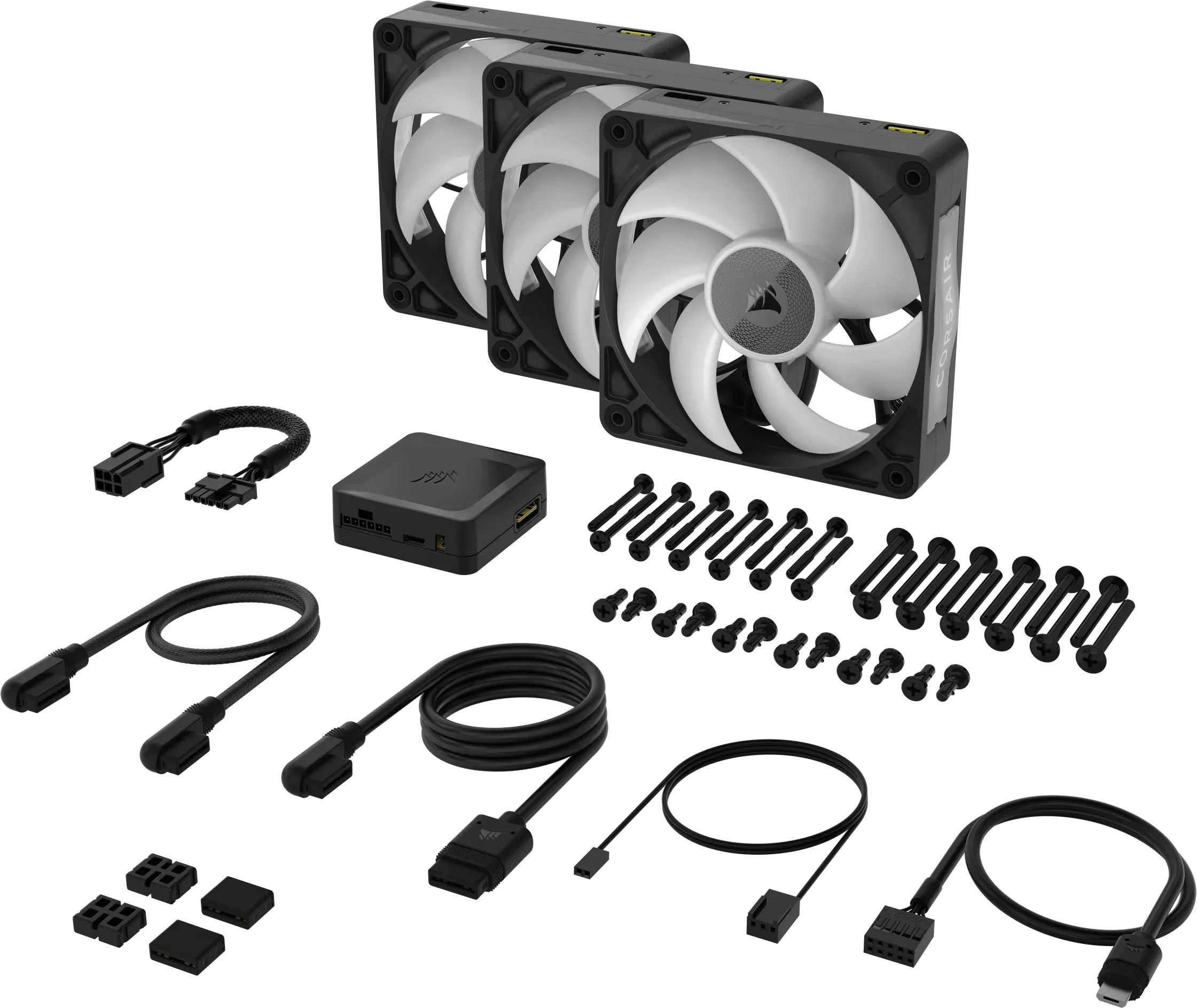 Case Acc Corsair Fan iCUE LINK RX120 RGBMax 3x12bk