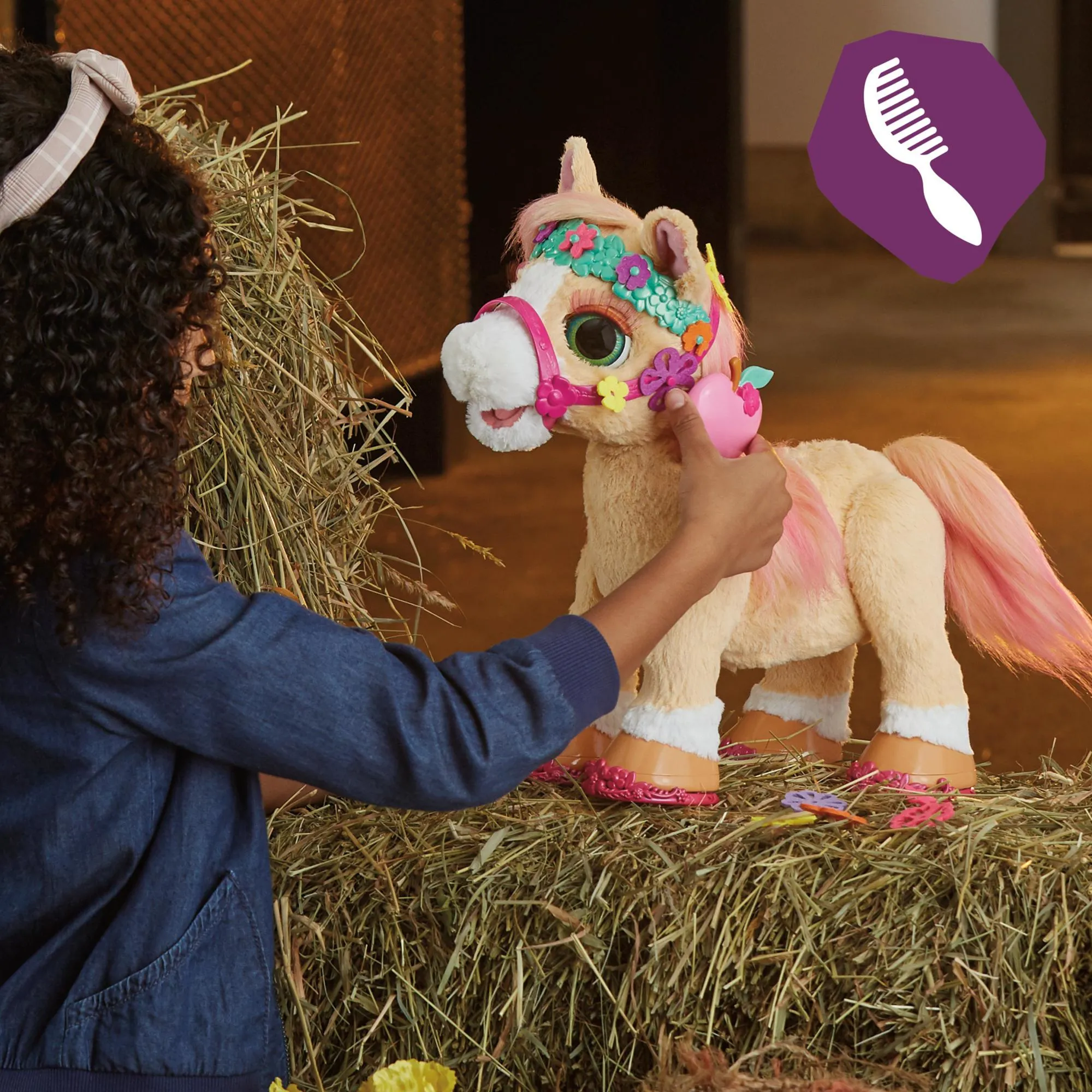Hasbro FurReal Cinnamon My Stylin Pony Soft Toy