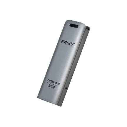 PNY 32GB Elite USB 3.2 Gen 1x1 - memory stick, Stainless steel