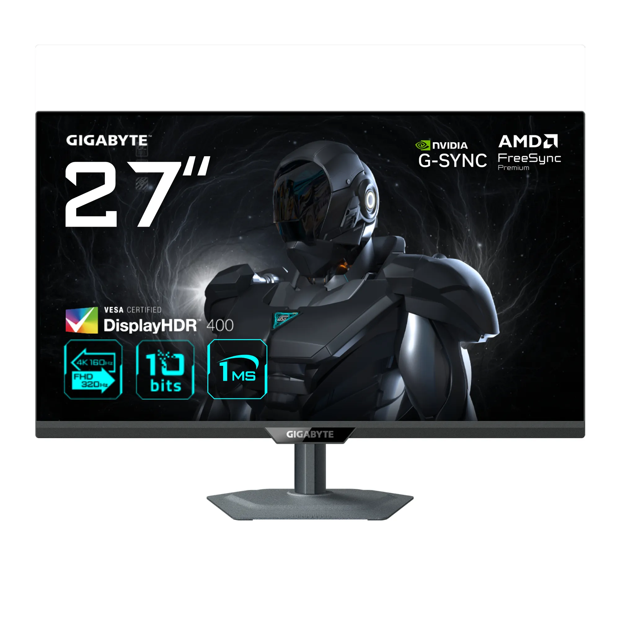 Gigabyte G27U 27" 4K UHD, IPS Gaming Monitor with HDR