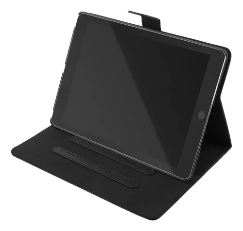 DELTACO iPad 10.2" 2020 case, vegan leather, sleep/wake, stand