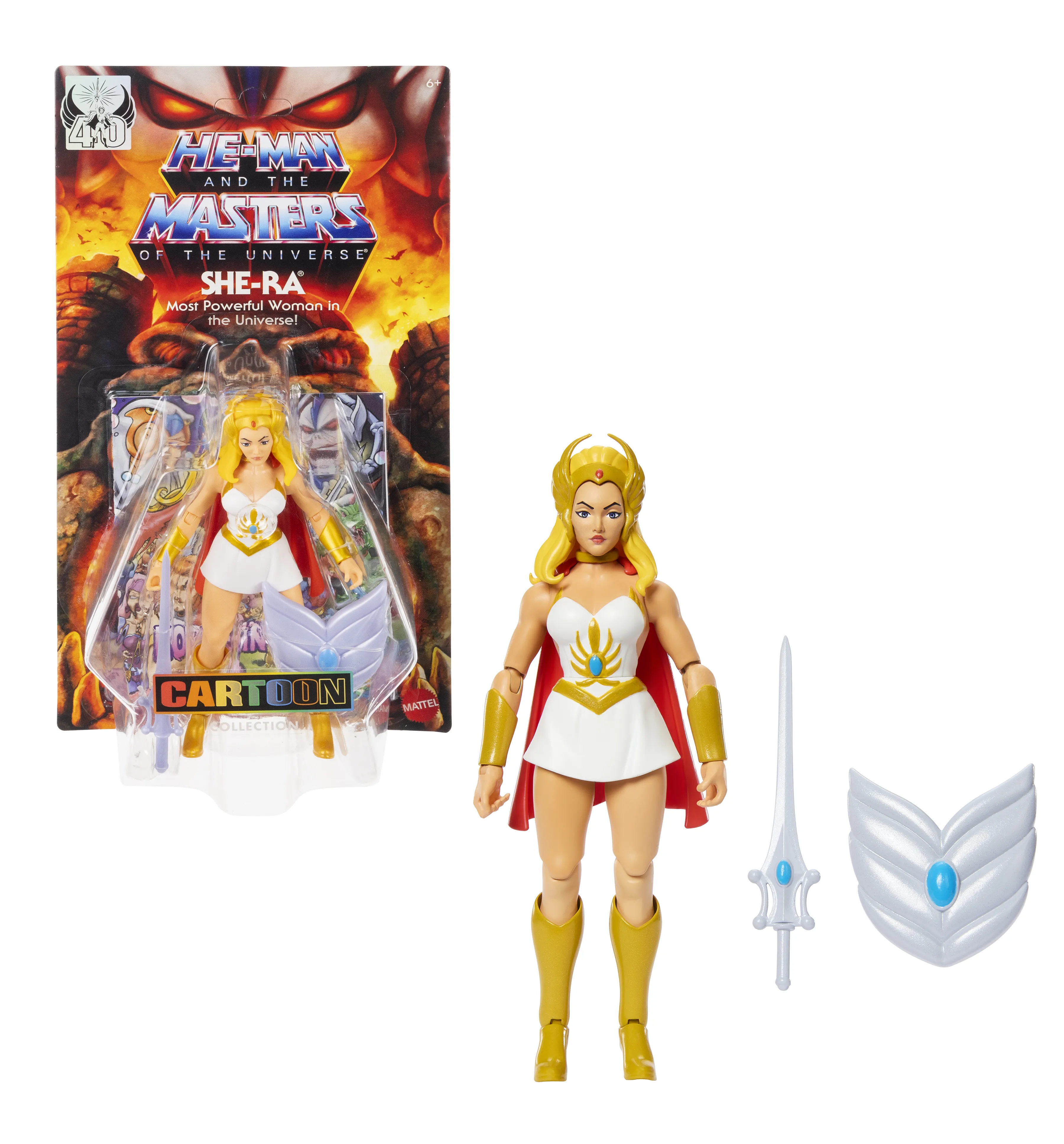 Mattel Masters of the Universe Origins Cartoon Collection She-Ra toy figure