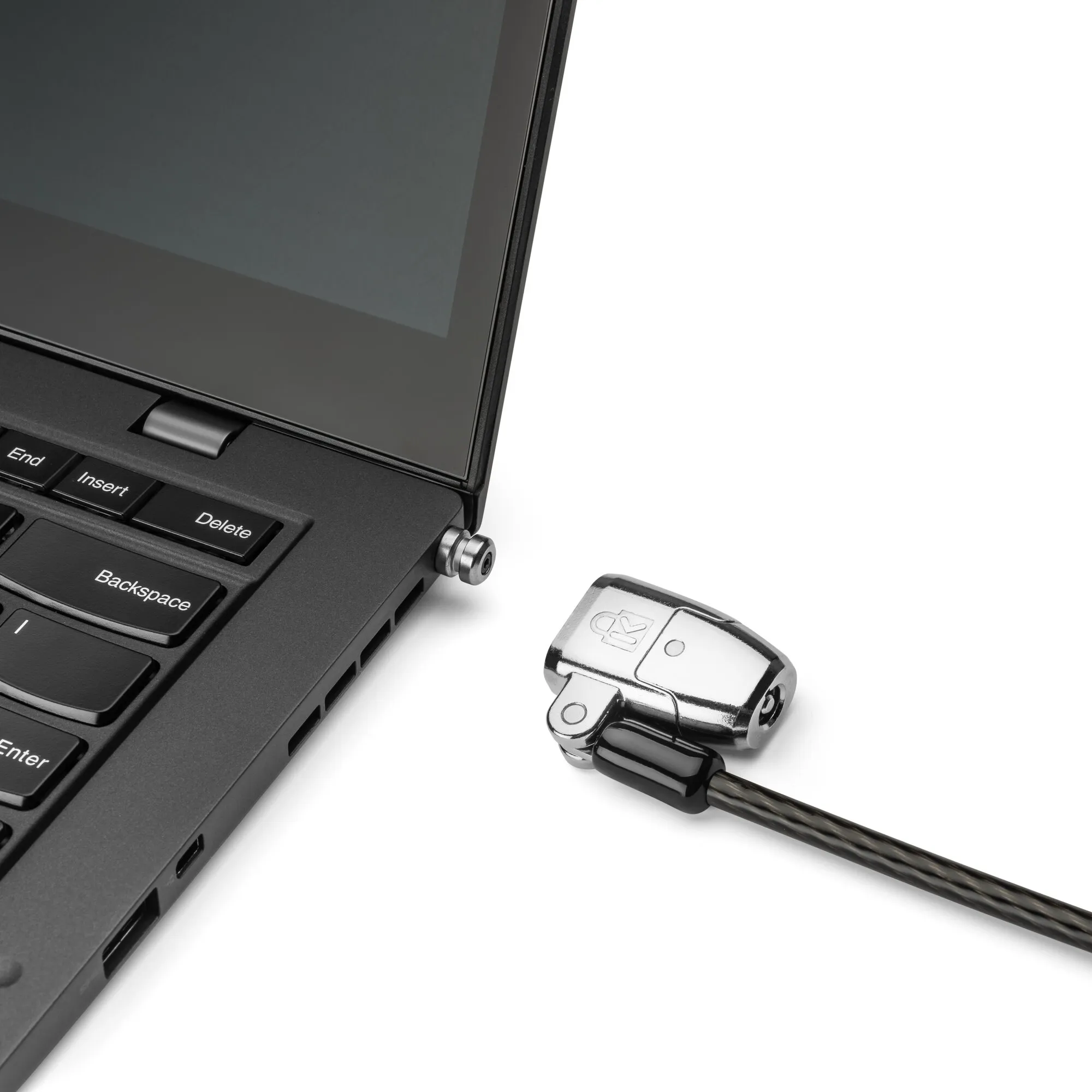 Kensington ClickSafe 2.0 3-in-1 Keyed Laptop Lock (T-Bar, Nano &amp; Wedge Anchors)