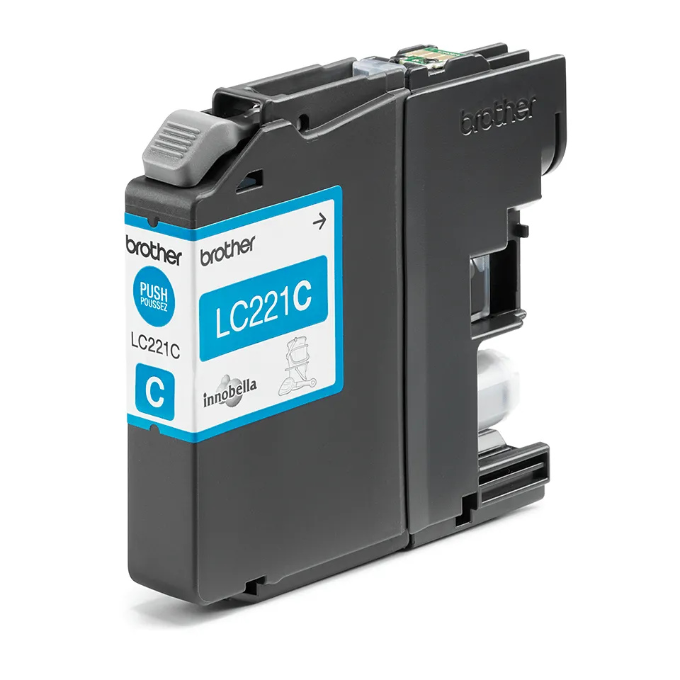 Brother LC221C ink cartridge, Cyan
