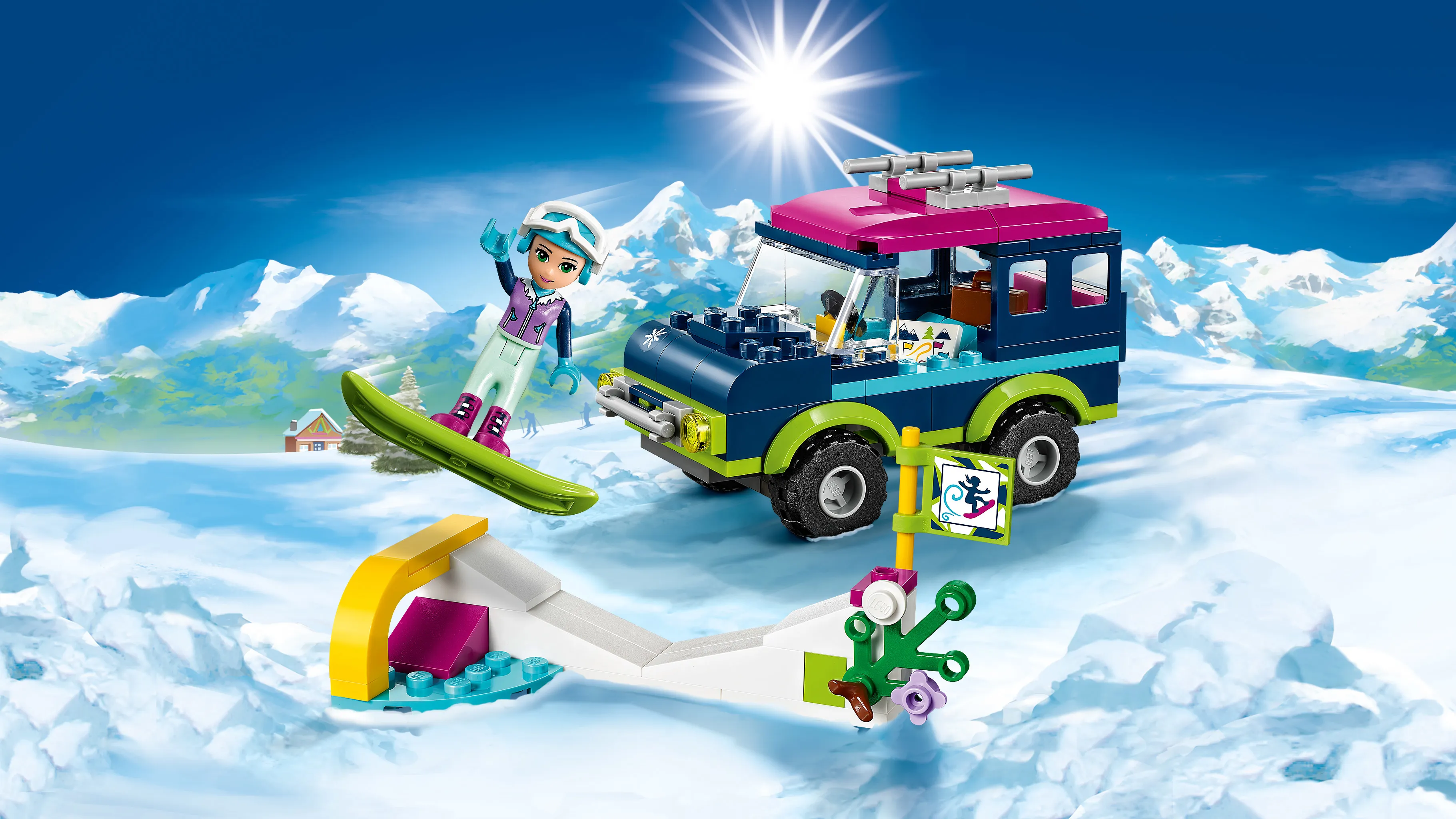 Lego Friends - Snow Resort Off-Roader