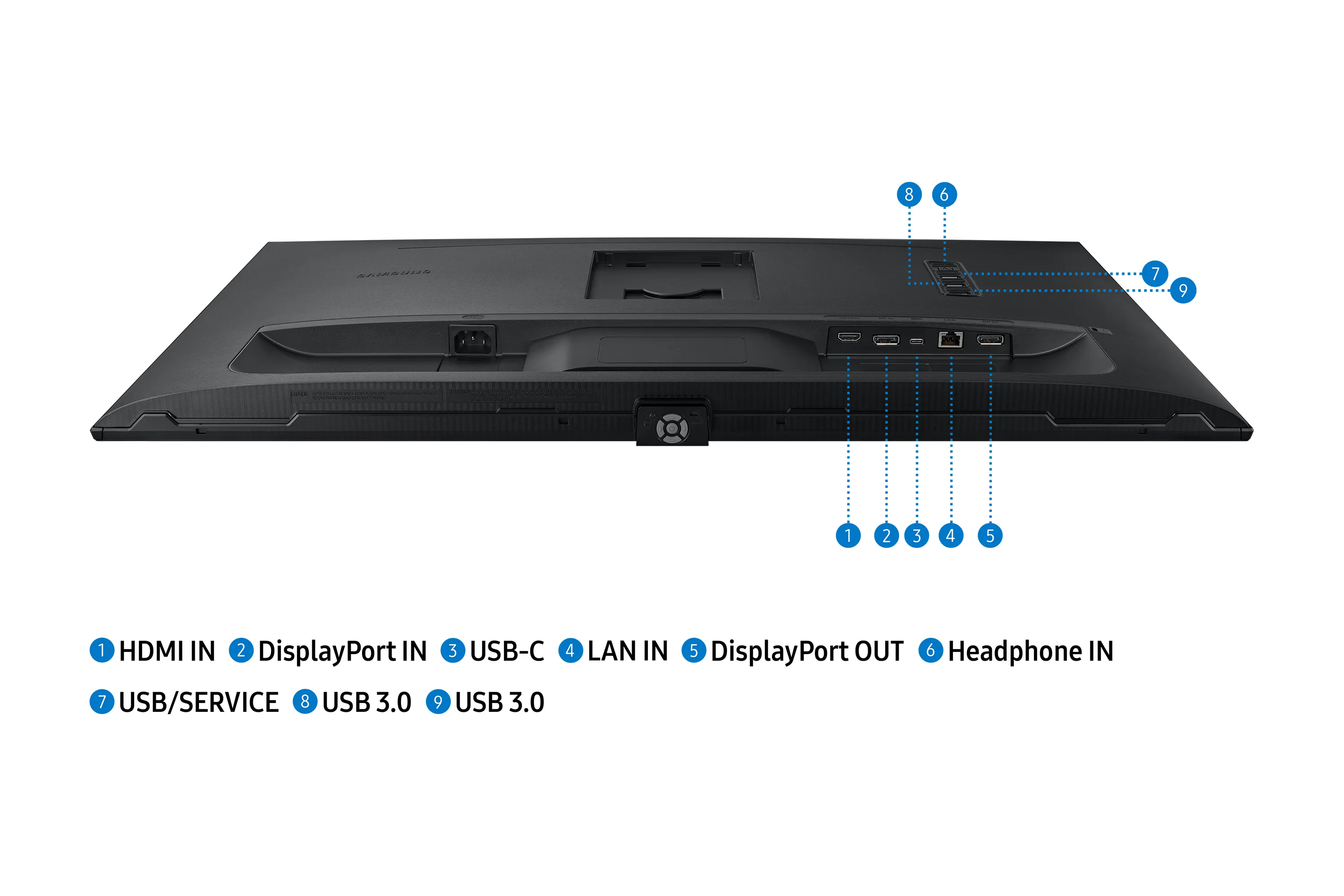 Samsung 32" LS32A600UU QHD, USB-C, VA - monitor