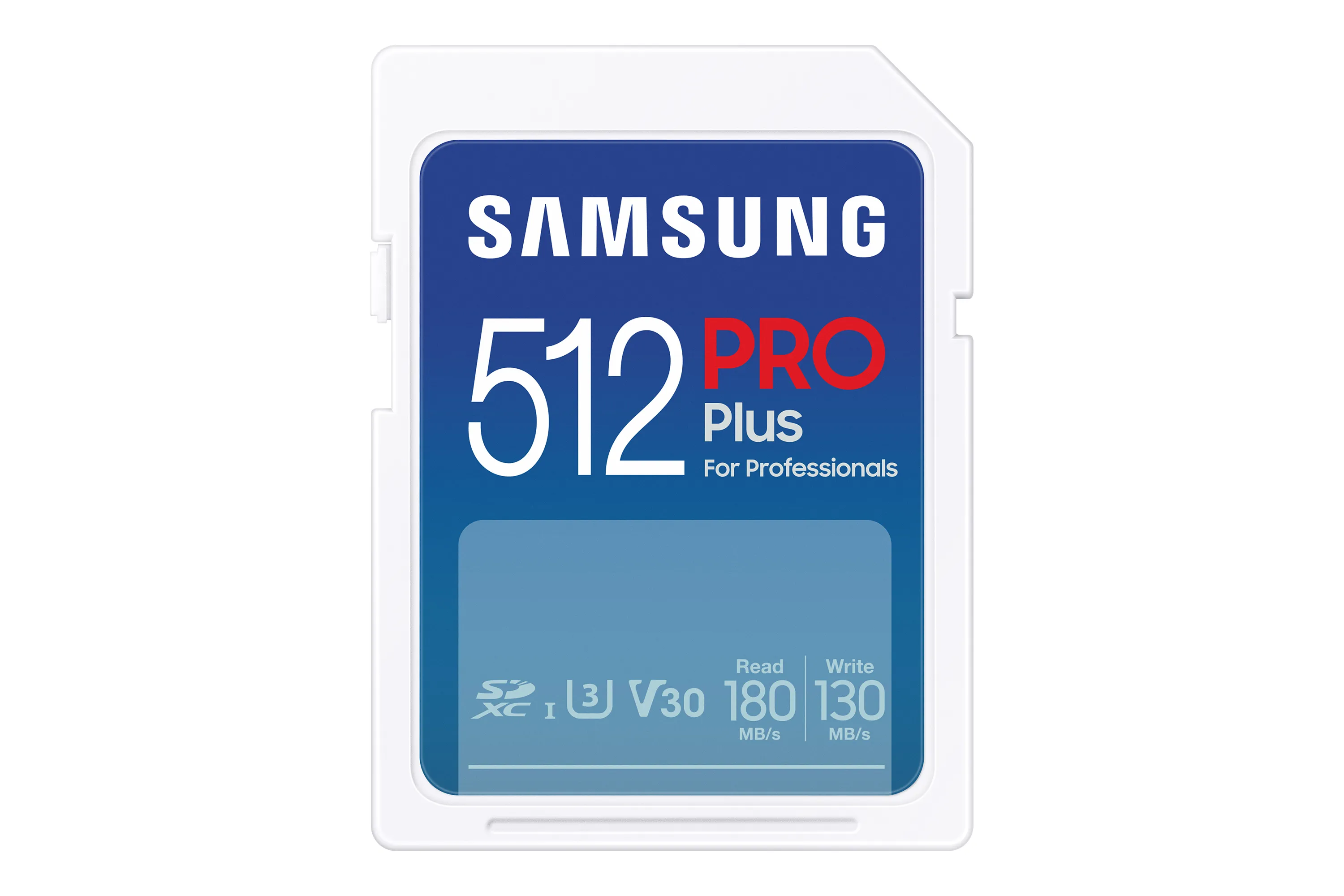 Samsung 512 GB SDXC UHS-I U3 V30 A2 kort, vit