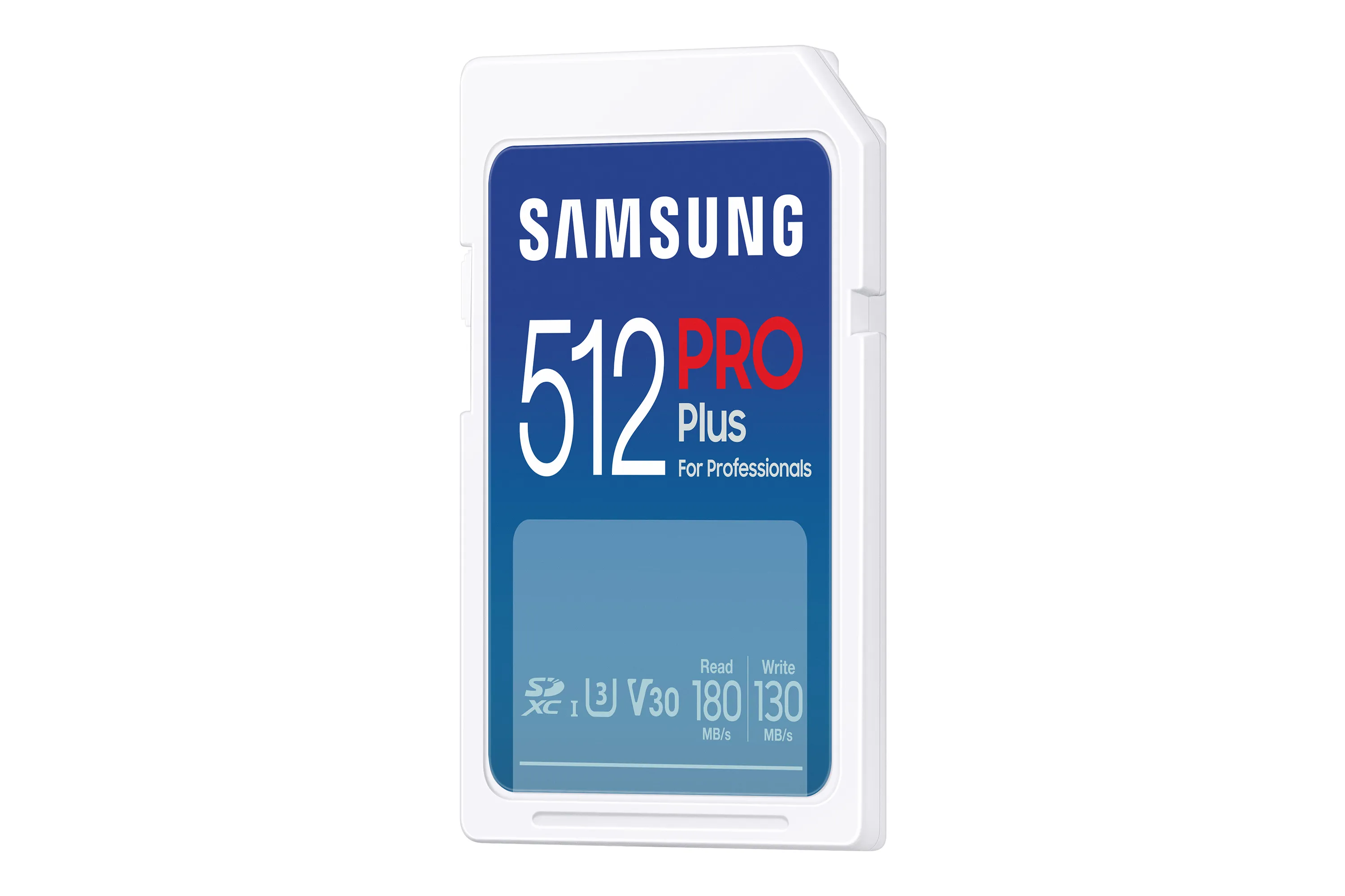Samsung 512 GB SDXC UHS-I U3 V30 A2 kort, vit