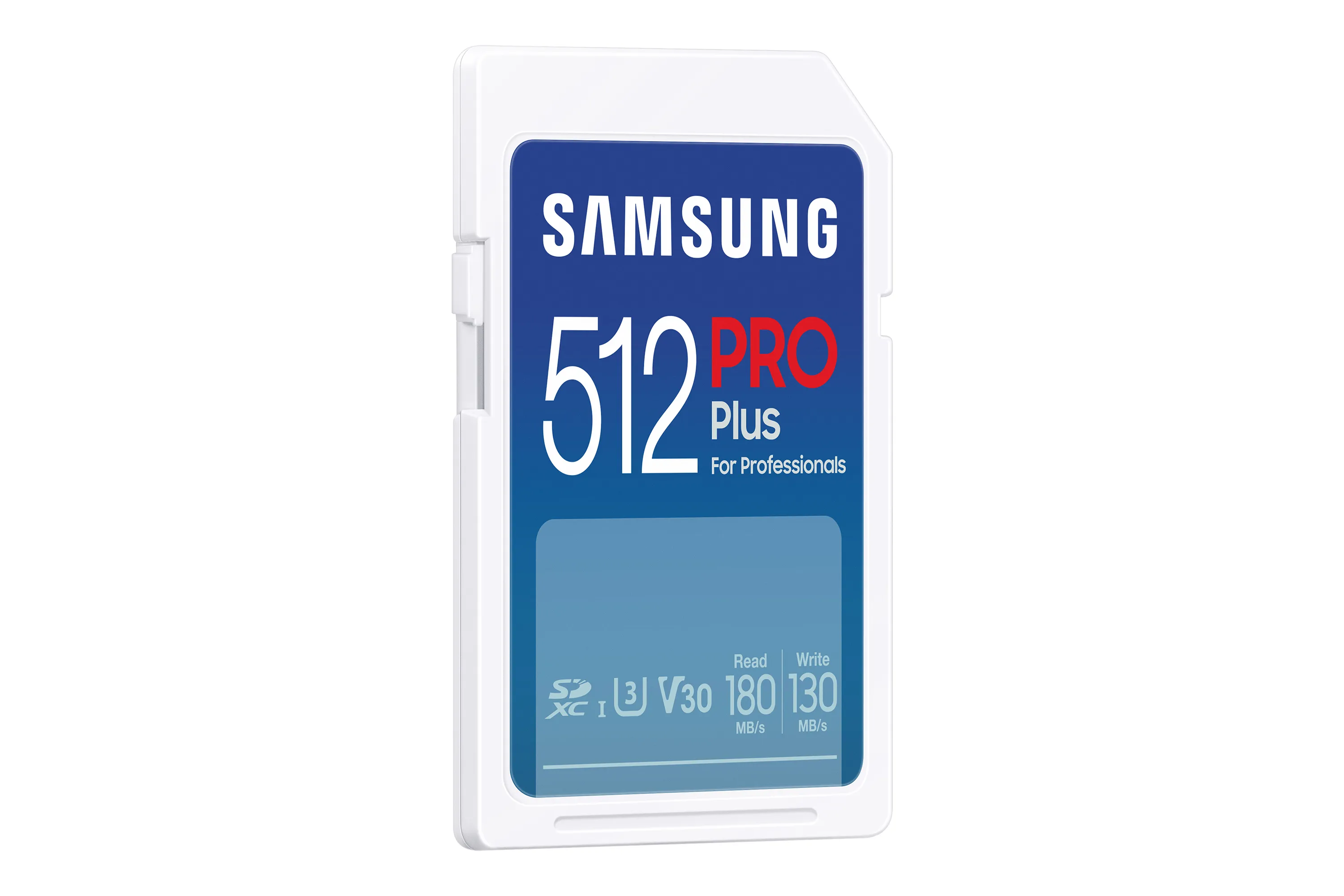 Samsung 512 GB SDXC UHS-I U3 V30 A2 kort, vit