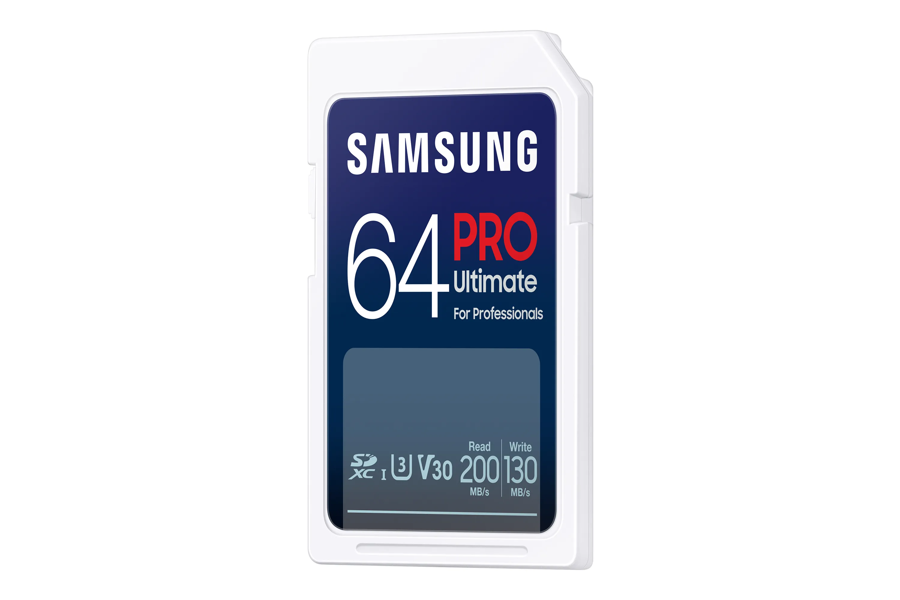 Samsung PRO Ultimate 64 GB SDXC UHS-I U3 V30 kort, vit
