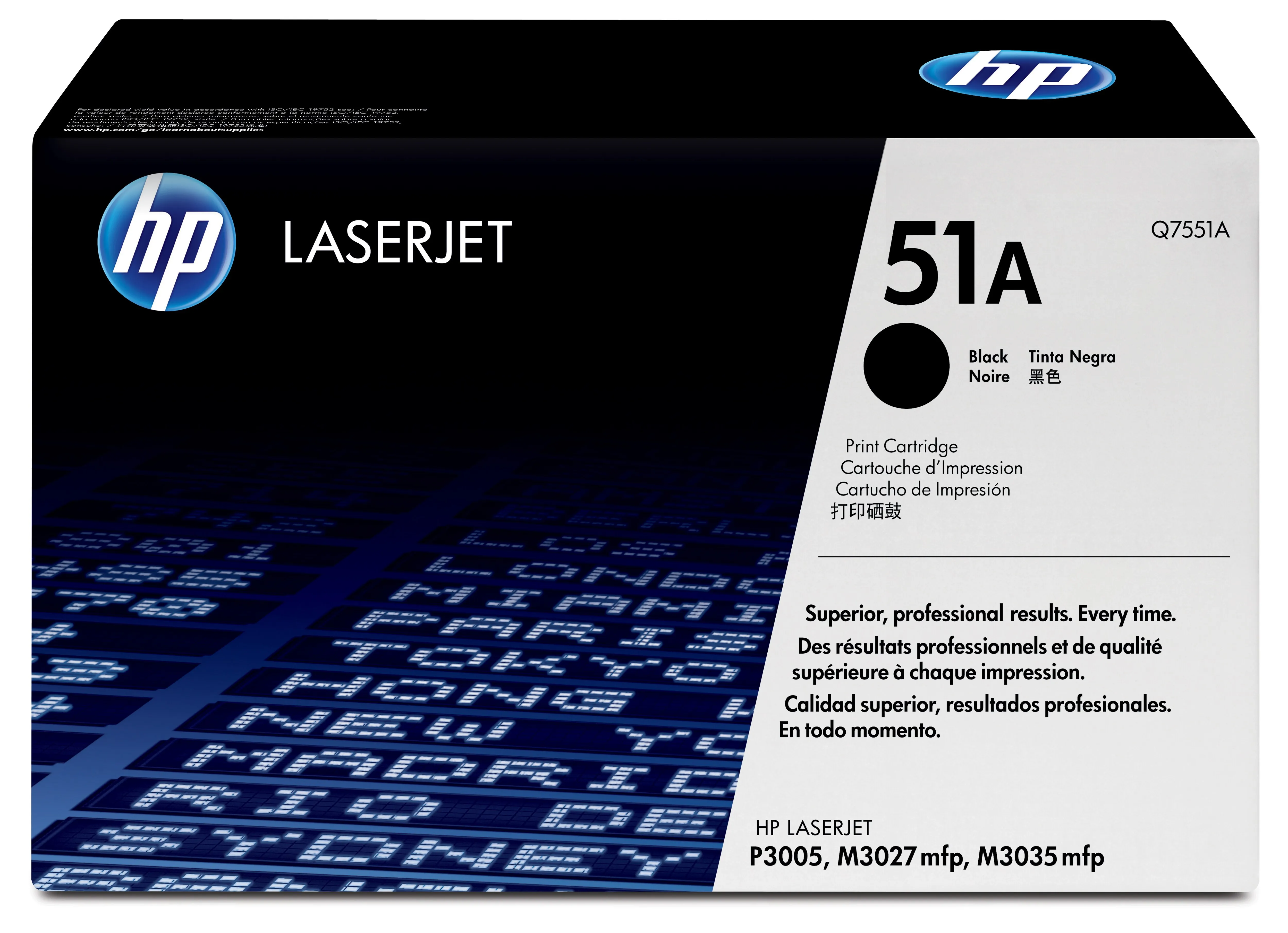 HP 51A toner cartridge, Black