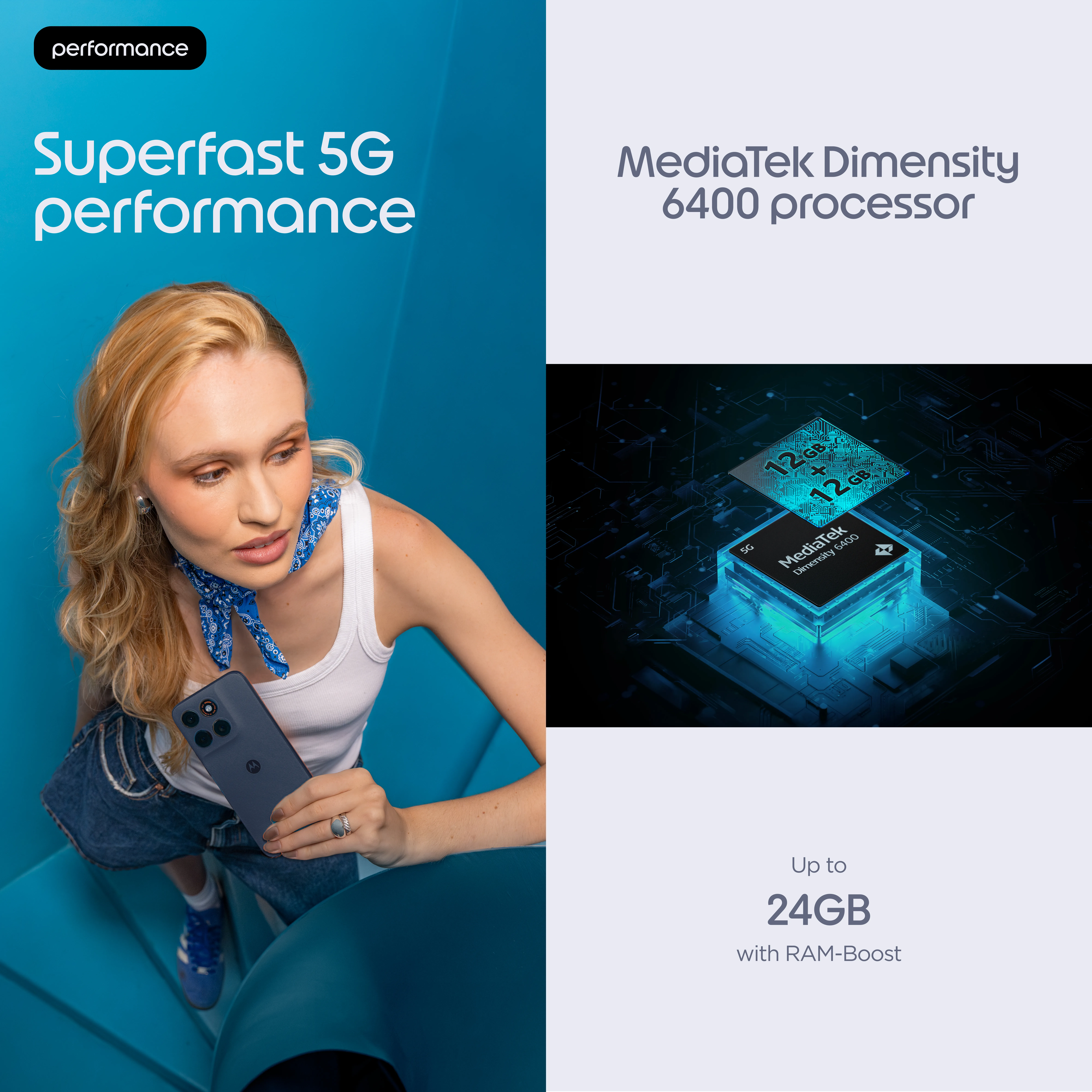 Motorola Moto G87 8/256 Gt -puhelin, Pantone Overture